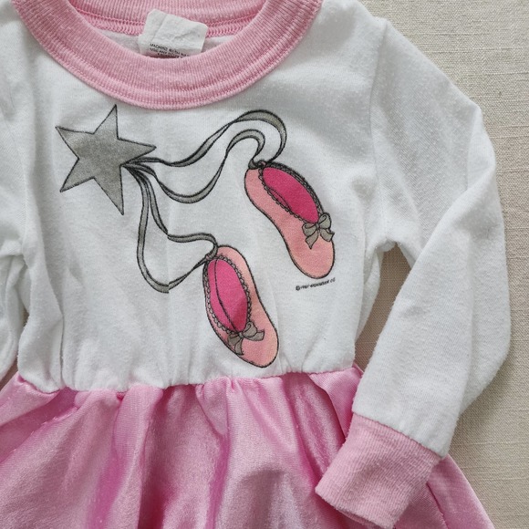 Vintage 80s Ballet Dress 18-24 months - Picture 2 of 8
